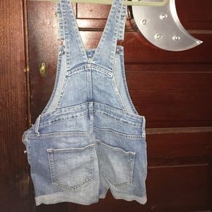 Jean Short Overalls